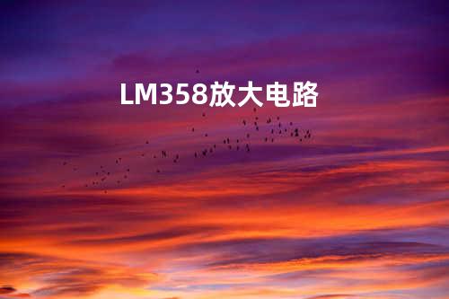 LM358 放大电路