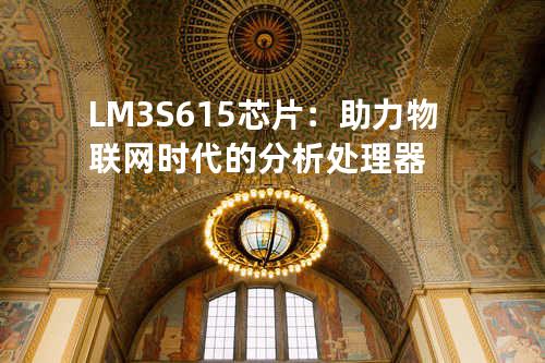 LM3S615芯片：助力物联网时代的分析处理器