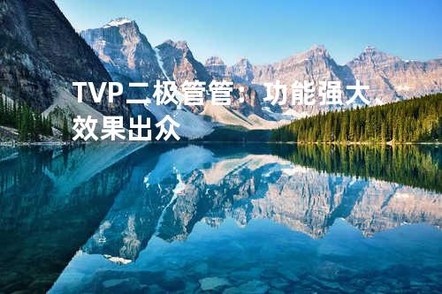 TVP二极管管：功能强大、效果出众