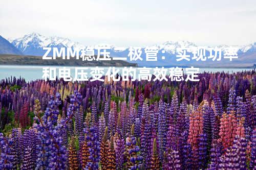 ZMM稳压二极管：实现功率和电压变化的高效稳定