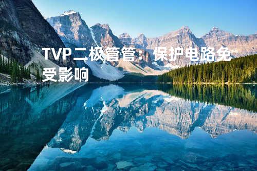 TVP二极管管：保护电路免受影响